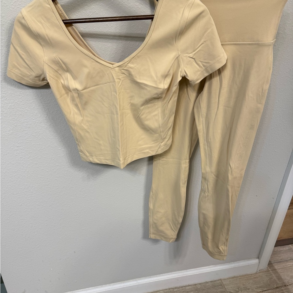 Lululemon Athletica Align Top and 25” legging set